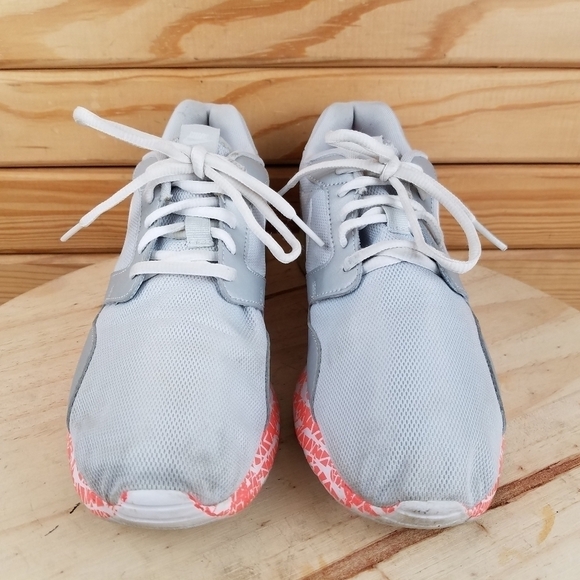 Nike Roshe Kaishi Print Womens Gray Sneakers Shoes Lace-up 705374-010 Size 9.5 - Picture 2 of 10